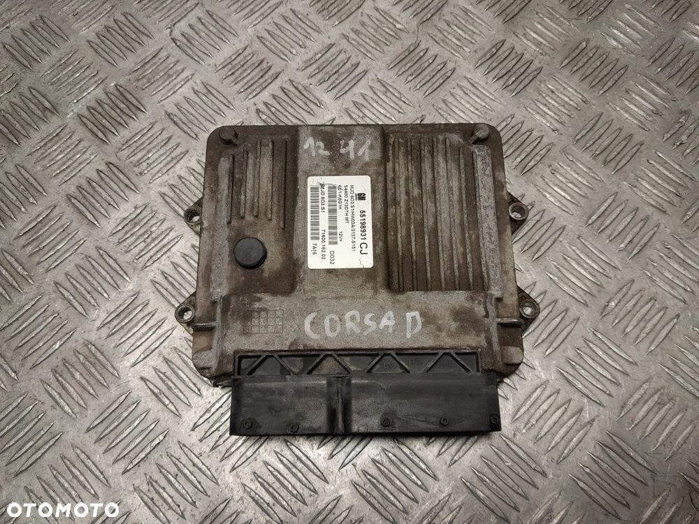 OPEL CORSA D KOMPUTER STEROWNIK SILNIKA 1.3 CDTI NR: 55198931CJ - 1