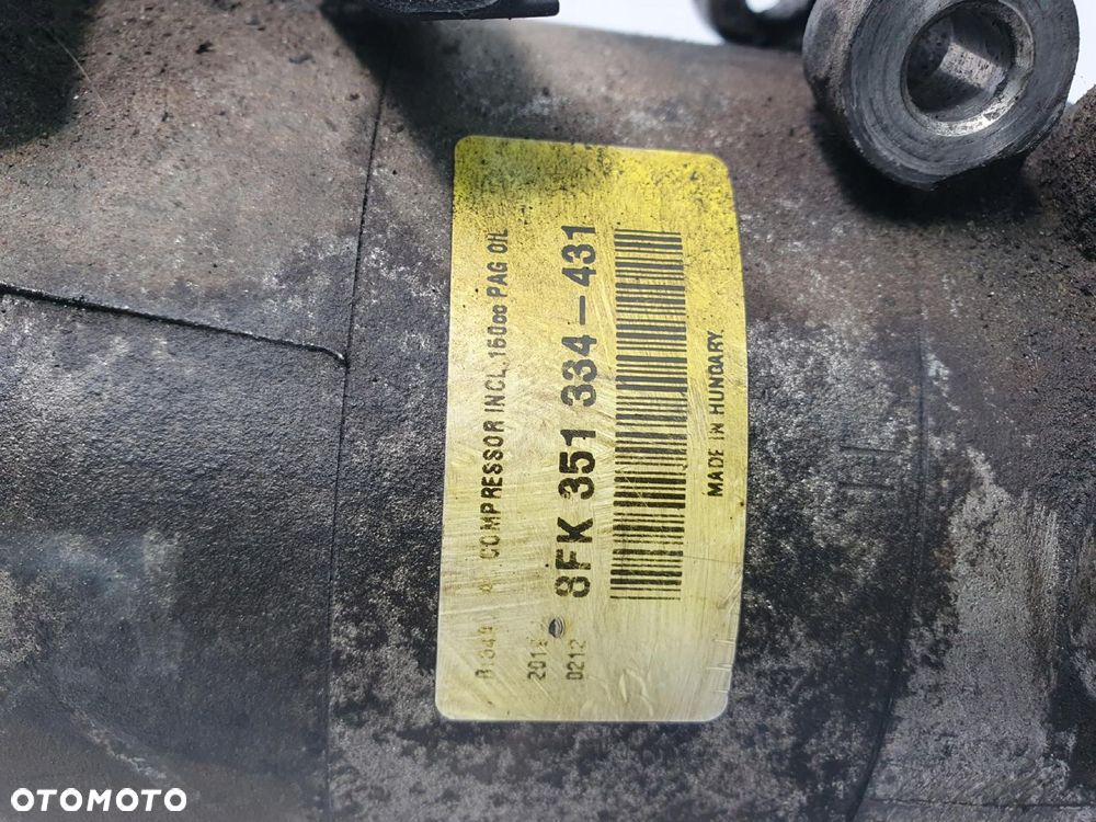 SPRĘŻARKA KLIMATYZACJI Ford Focus III MK3 2.0 TDCI 8FK351334-431 - 2