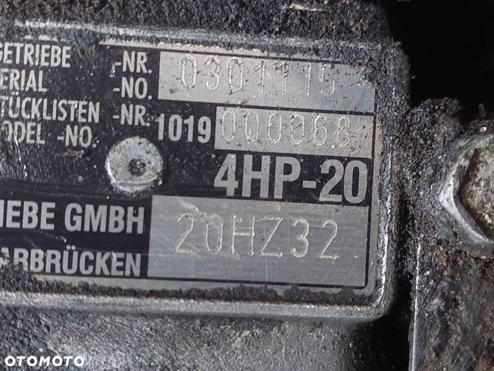 SKRZYNIA BIEGÓW AUTOMATYCZNA AUTOMAT PEUGEOT 407 I 2.0 HDI 20HZ32 - 7