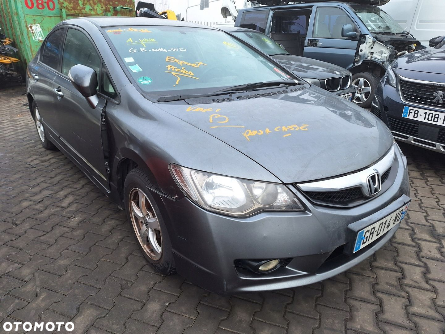 HONDA CIVIC 8 VIII SEDAN FD3 4D LIFT LEWY PANEL PRZEŁĄCZNIK SZYB LUSTEREK - 5