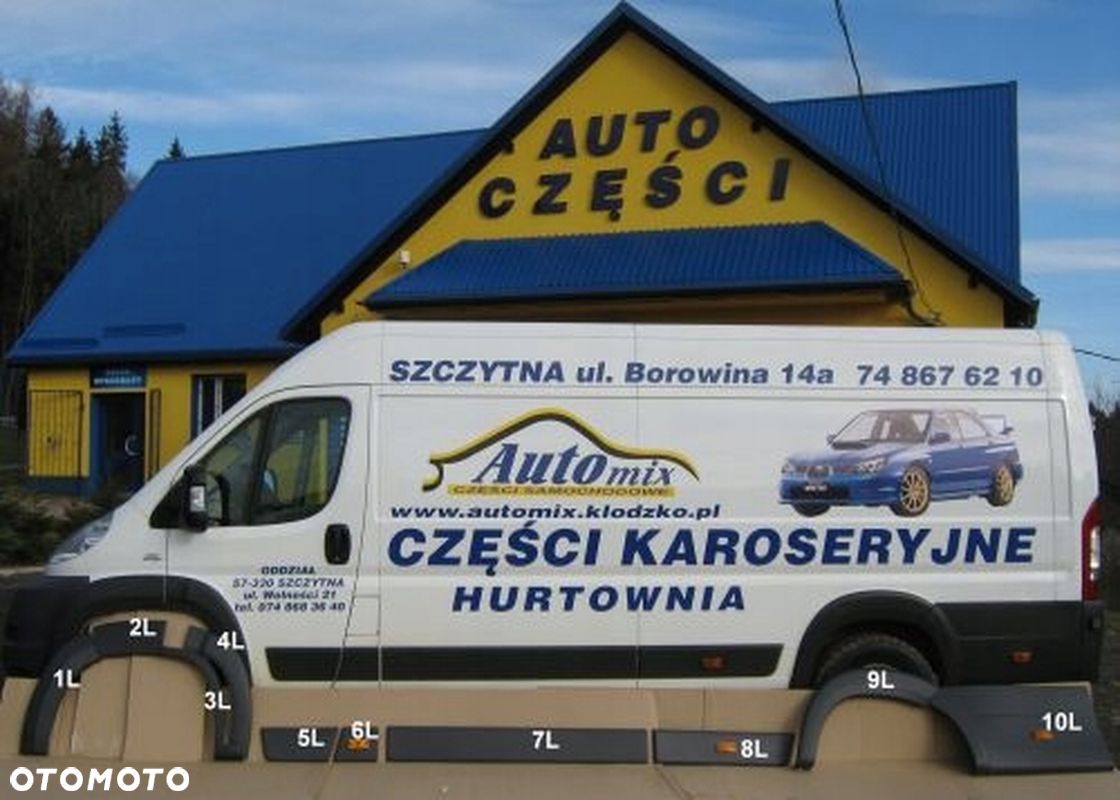 9P Nakładka Listwa na błotnik Opel Movano 21 - 23 - 1