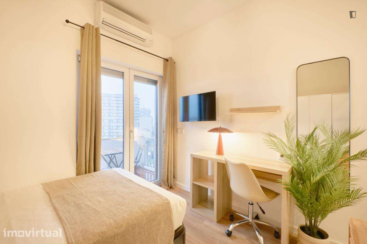 Quarto - localizado em Campolide Lisbon - Grande imagem: 2/38