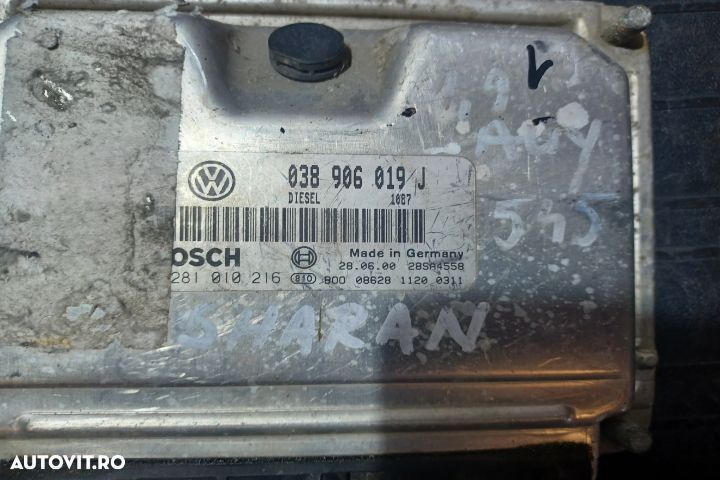 Calculator motor ECU 038906019J 281010216 - 1.9 AUY 038906019J 281010 - 3