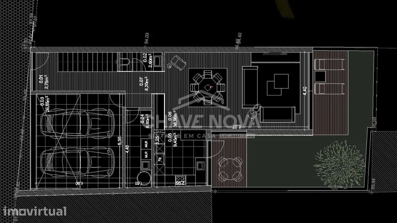 Moradia T3 em Construção | Madalena - Grande imagem: 3/8