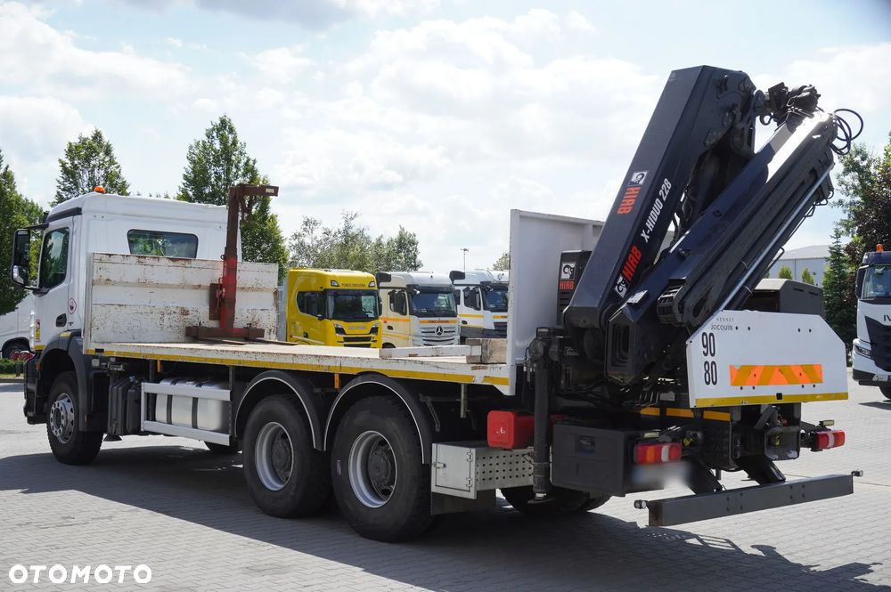 Mercedes-Benz Arocs 2643 6x4 / HDS HIAB X-Hiduo 228 E-4 / pilot / Platforma 16 EPAL_258165 - 3