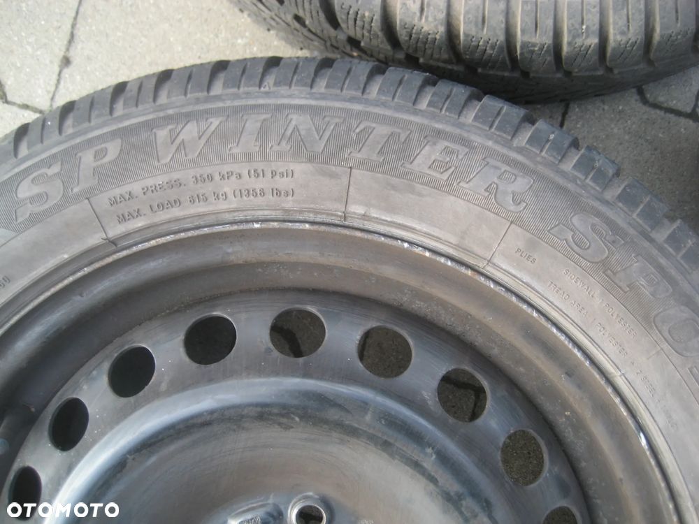 volvo v50 s40 felgi opony zimowe 16x6,5 et 52,5 5x108 30615721 opona 205 55 16 - 10