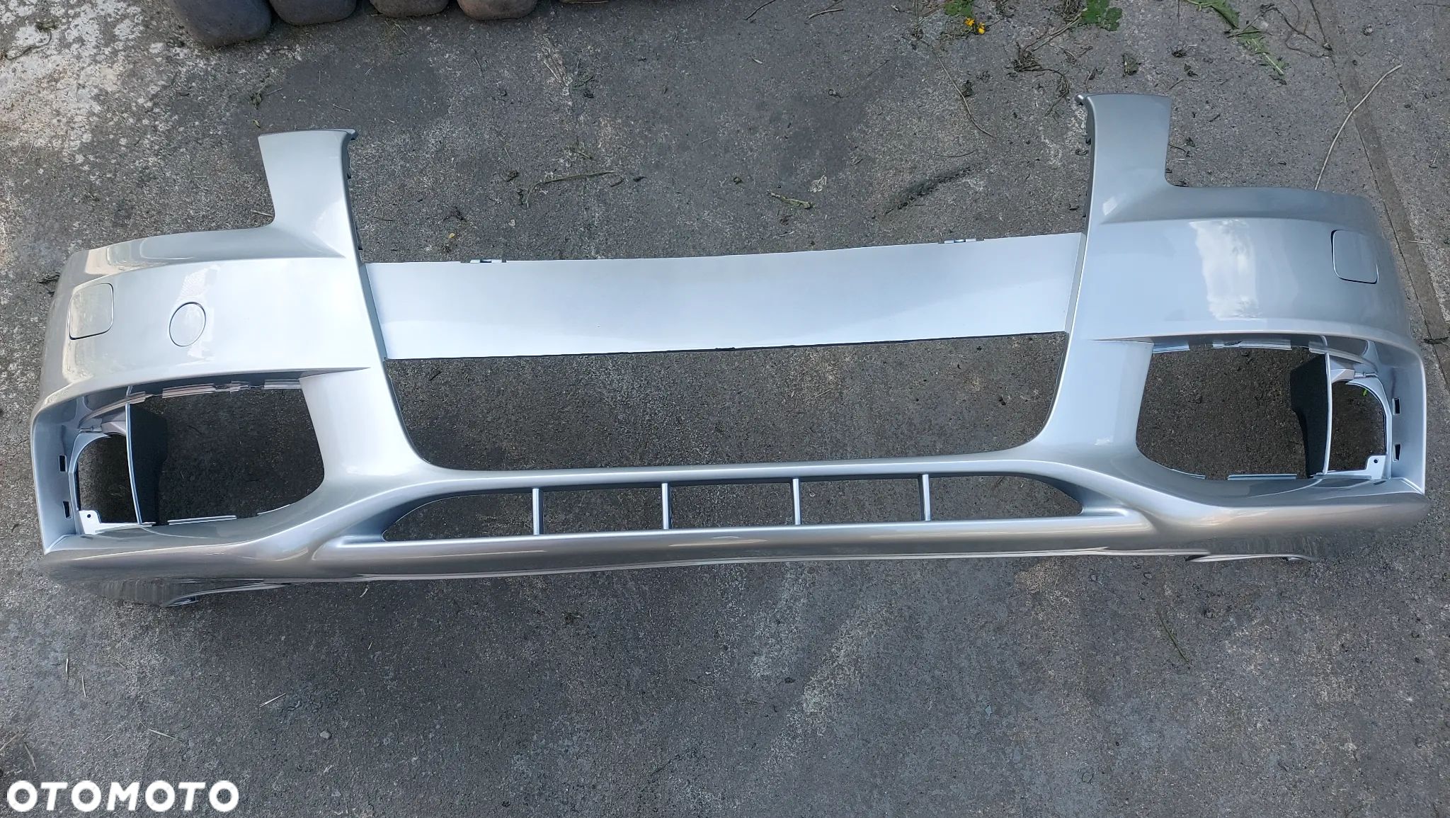 AUDI A4 B8 07-11 ZDERZAK PRZEDNI LX7W POD SPRYSKIWACZE - 1