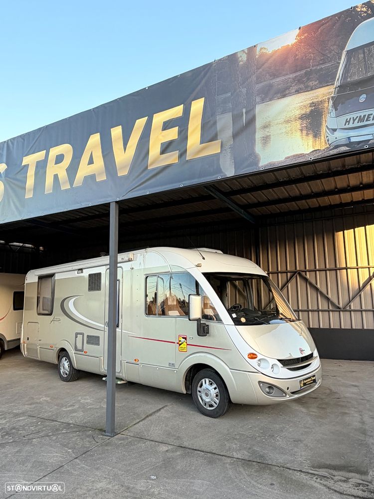 Burstner Aviano i727 AUTOCARAVANA cama central mais cama elevatória. - 4