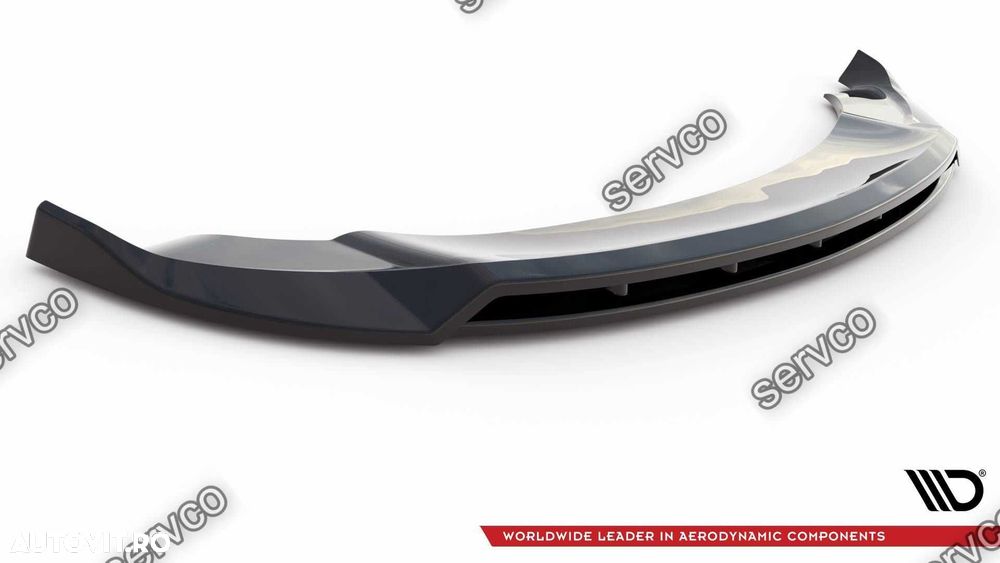 Prelungire splitter bara fata Tesla Model Y 2020- v2 - Maxton Design - 5