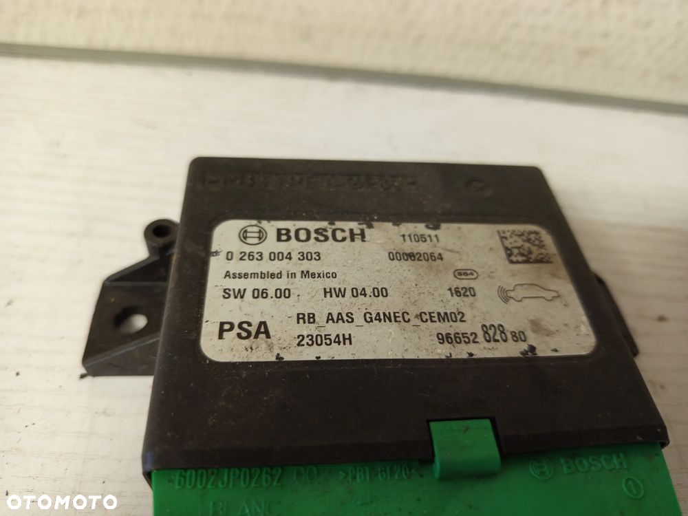 STEROWNIK PARKOWANIA PDC CITROEN C4 II 0263004303, 9665282880 - 2