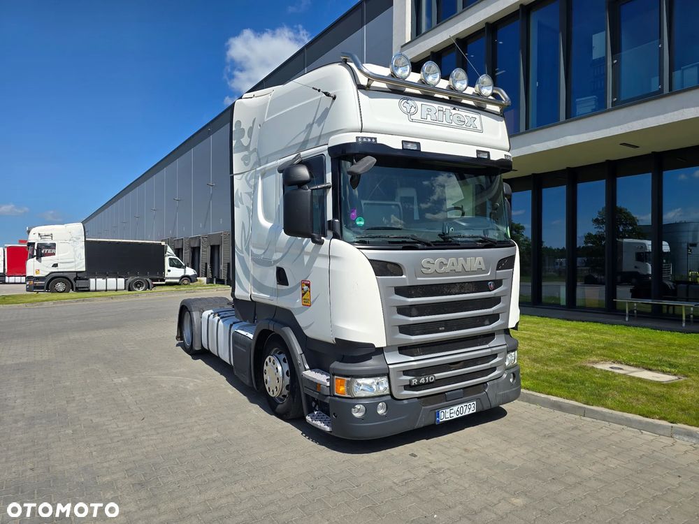 Scania R410 LA4X2MEB / TOPLINE / MEGA / SALON PL /Pierwszy właściciel