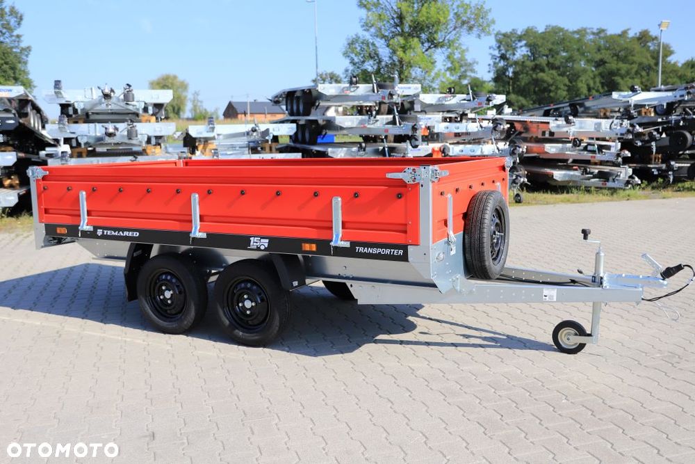 TEMARED TRANSPORTER LIMITOWANA EDYCJA  3015/2 0,75T 304x153x40 cm, dmc 750 kg, Full LED - 19