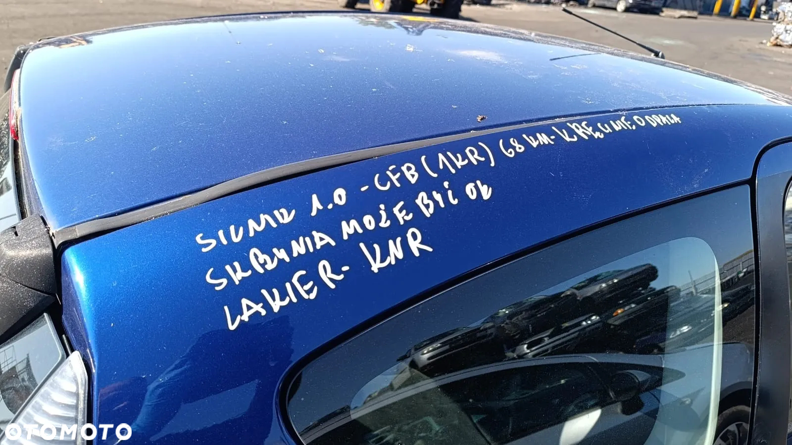 34972 citroen c1 1.0 CFB 1KR na częśći lakier KNR - 13