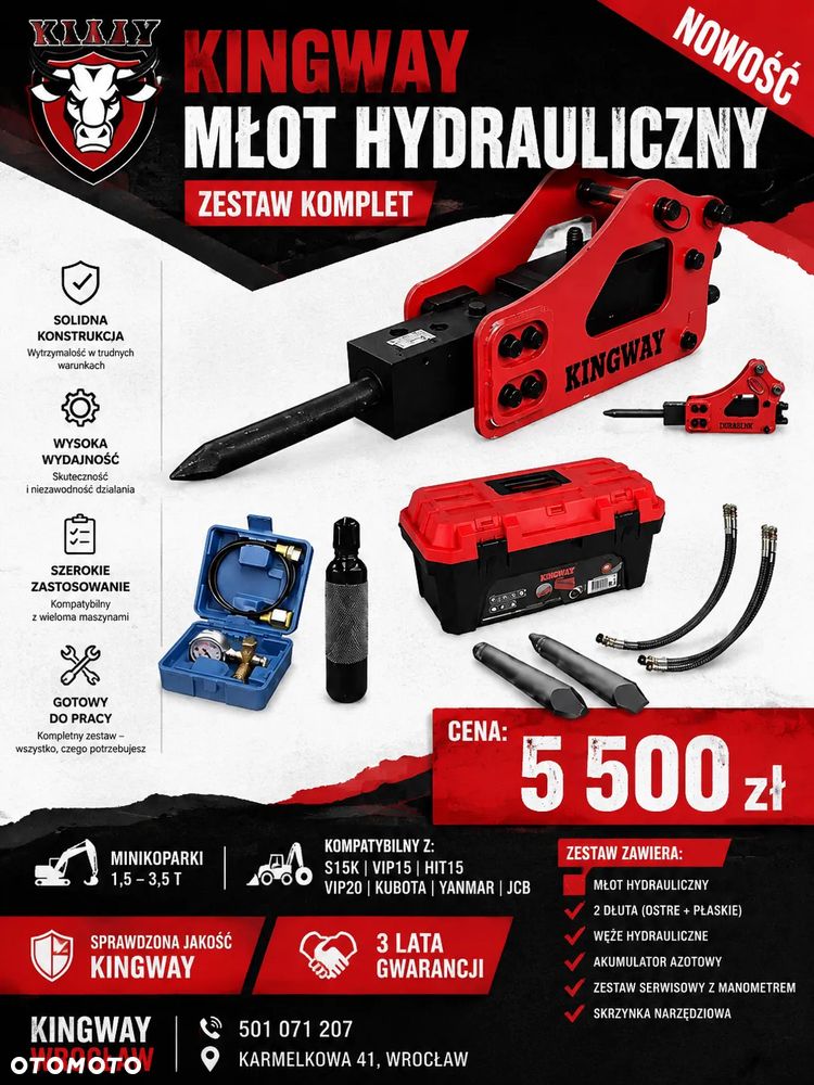Kubota KINGWAY YAMA S15 Rozsuwane Gąsienice - 18