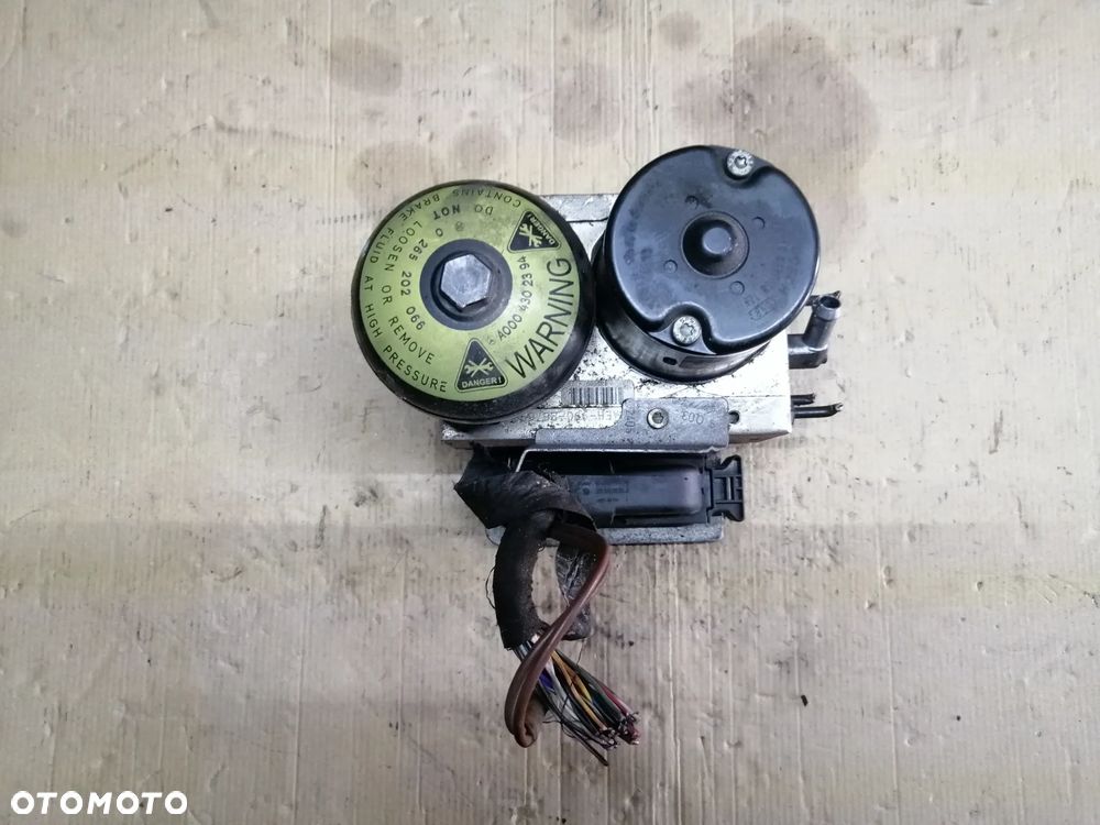 Mercedes W211 E Klasa 3.2 V6 pompa hamulcowa abs SBC plus wtyczka z wiązką A0054319612Q2  0265960036 - 2