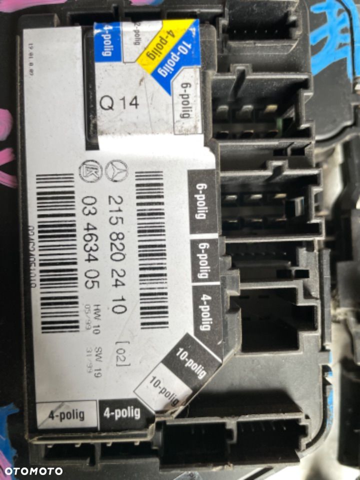 MERCEDES CL 215 -  panel drzwi prawy  pamięć sterowanie fotelem lusterkami dekor manipulator - 4