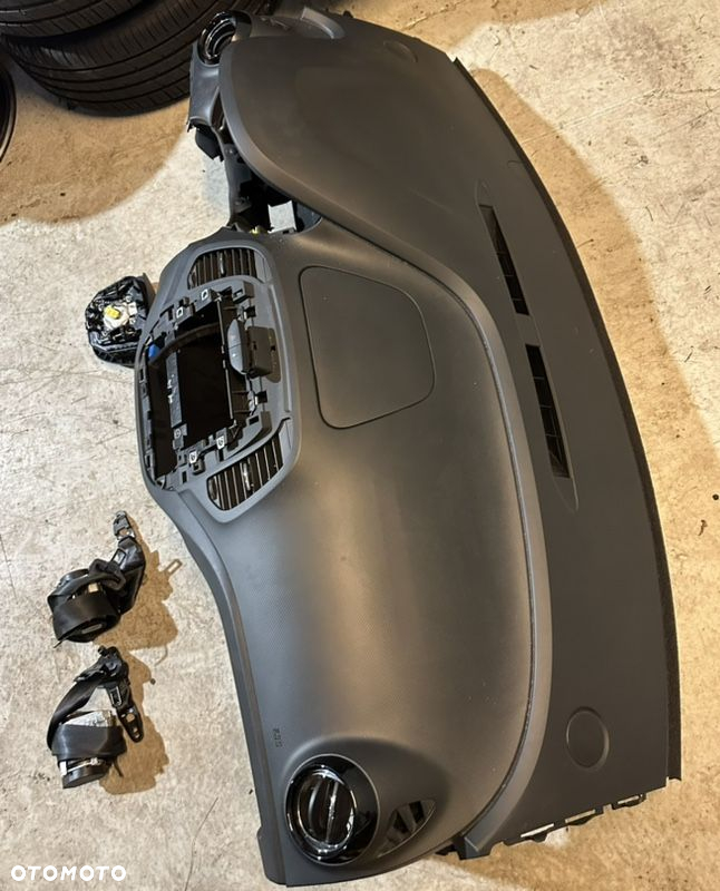 RENAULT CAPTUR DESKA ROZDZIELCZA konsola kokpit pulpit poduszki airbag pasy KOMPLET ORYGINALNY - 6