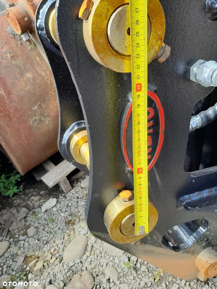 Łyżka hydrauliczna dociskowa, dociskająca z łapą z pazurem z chwytakiem dociskowym KBKC o szerokość 55cm, fi45mm fi60mm. NOWA!!! - 9