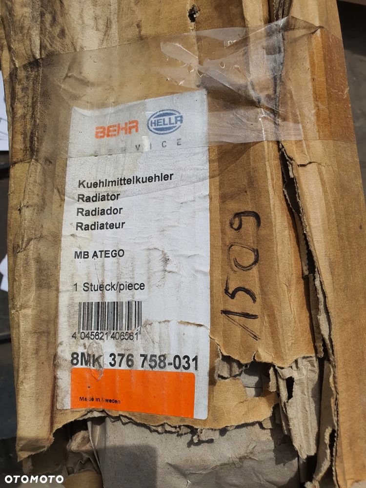 Chłodnica silnika, HELLA 8MK 376 758-031, Mercedes Atego - 3