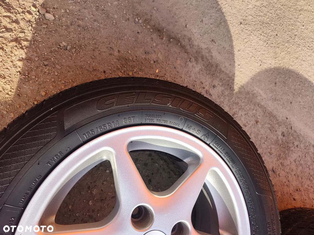 185/65R14 86T Opony Całoroczne Wielosezonowe TOYO CELCIUS ALLSEASON 4SEASON 5,5mm Legnica ALU-RAD 23r. 185/65 - 5