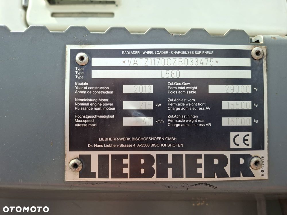 Liebherr L580 - 13