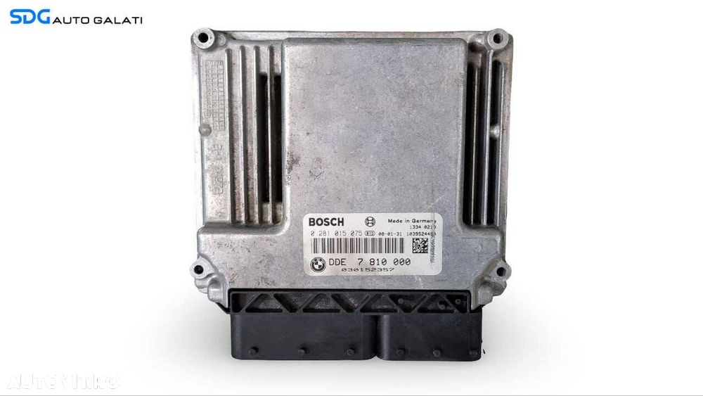 Kit Pornire ECU Calculator Motor Cititor Blocator Chei Cheie Imobilizator BMW Seria 3 E90 E91 2.0 Diesel N47 2004 - 2011 Cod 7810000 0281015075 9176886 [LS0019] [LS0020] - 2
