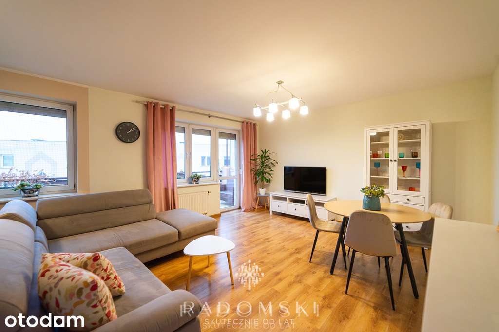 3 pokoje | Korczak | Zamknięte Osiedle | Balkon