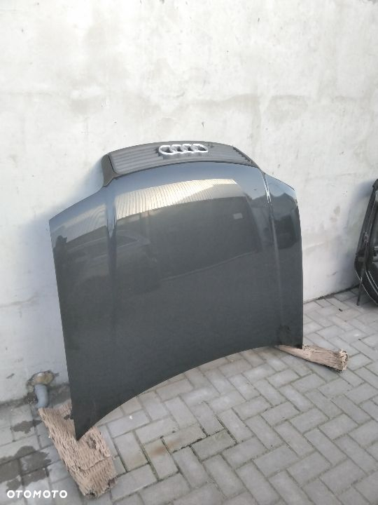 AUDI A6 C5 2.4 Maska Przód CZARNA LZ9W - 3