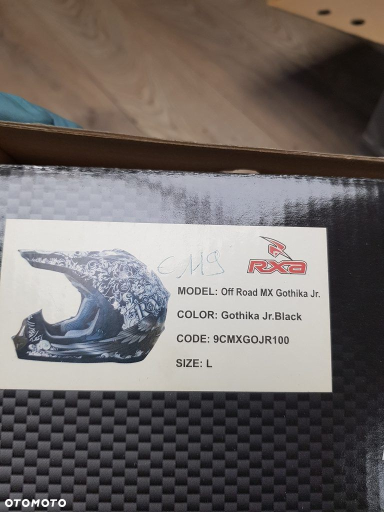 Kask dziecięcy Richa RXA Off-road Cross Enduro Rozmiar L 54 - 11