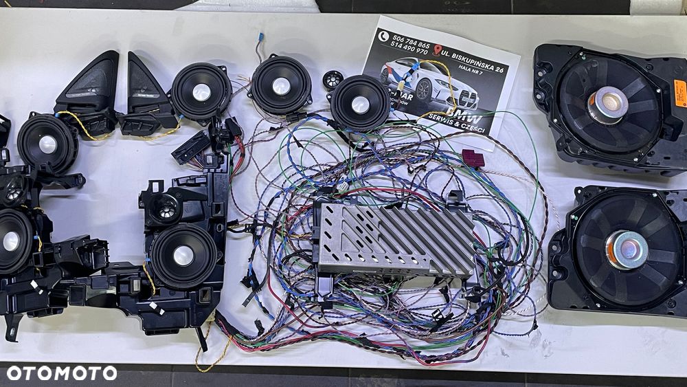 Wzmacniacz glosniki harman bmw f36 wiazka - 1