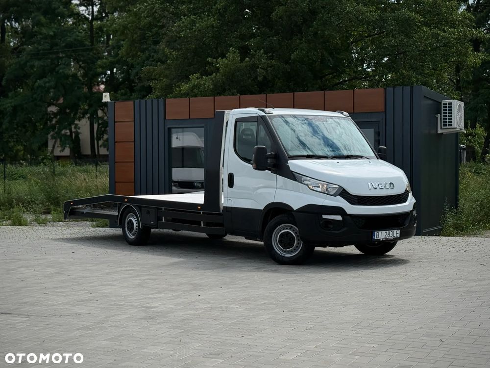 Iveco Daily 35S15 3.0 HPI 150KM / Autolaweta NOWY Najazd Aluminiowy / Wyciągarka + Poduszki Pneumatyczne / 2019 ROK PRODUKCJI / TYLKO 192.327KM PRZEBIEGU ! - 1