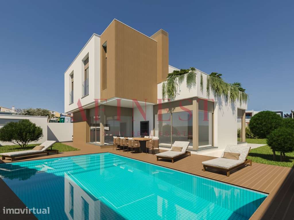 MORADIA T4 NOVA NA ABÓBODA | 230m² DE ÁREA BRUTA EM LOTE DE 460m² |... - Grande imagem: 2/38