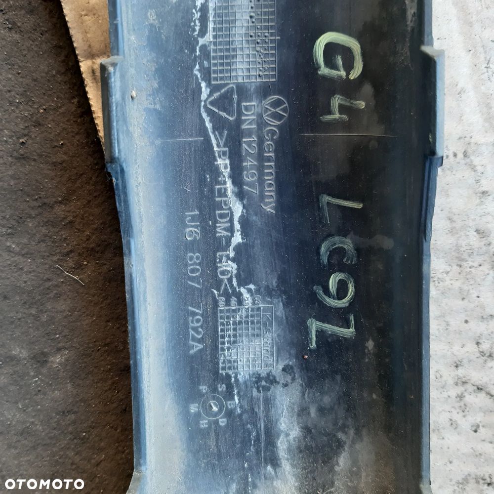 Listwa Zderzaka Tył Lewa Lub Prawa Vw Golf 4 LC9Z - 5