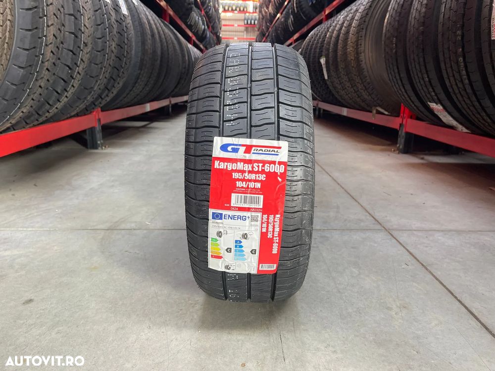 Anvelopa NOUA 195/50R13C GT-Radial KargoMax-ST-6000, Vara, 104/101N/C/C/72dB(B) - 2