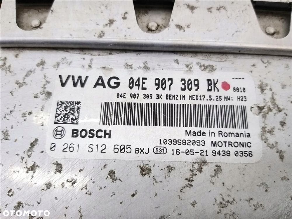 Komputer sterownik silnika Skoda Yeti 1.4 TSI 2012-2017 VW AUDI 04E907309BK - 4