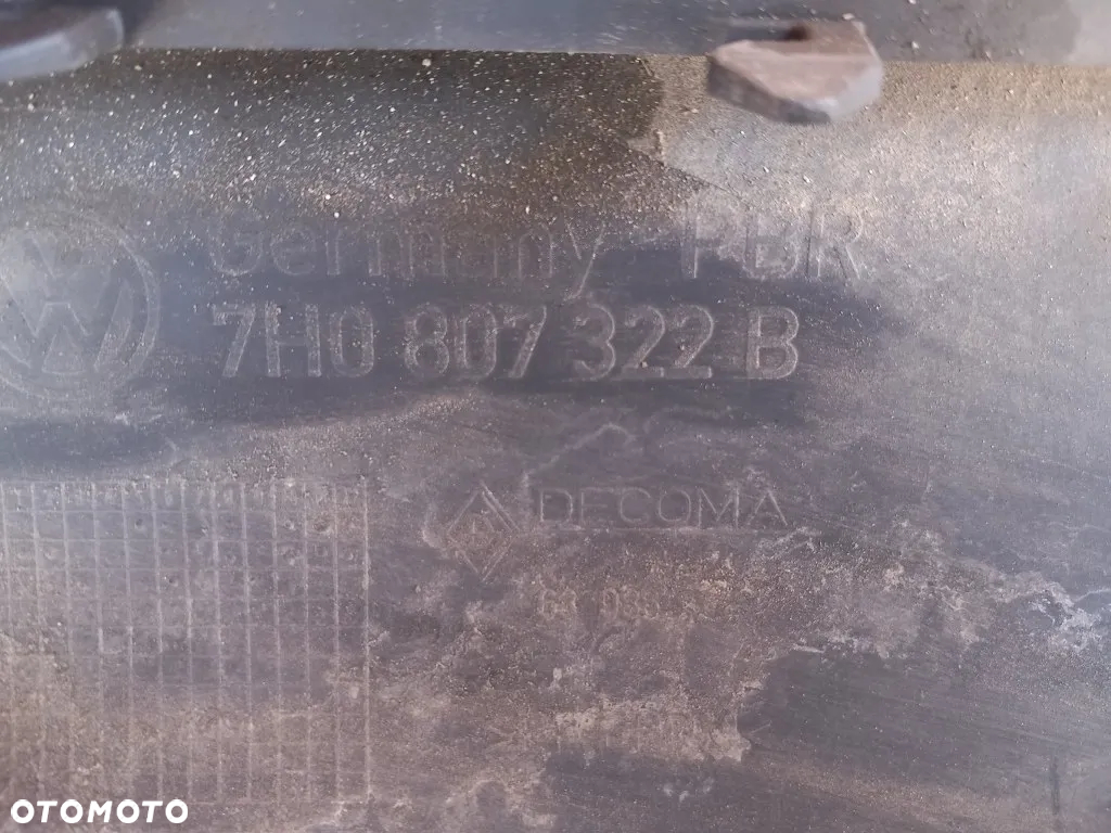 Listwa Pod Lampę Tylna Lewa Prawa Zderzaka Tył Narożnik Vw Transporter T5 Komplet - 3