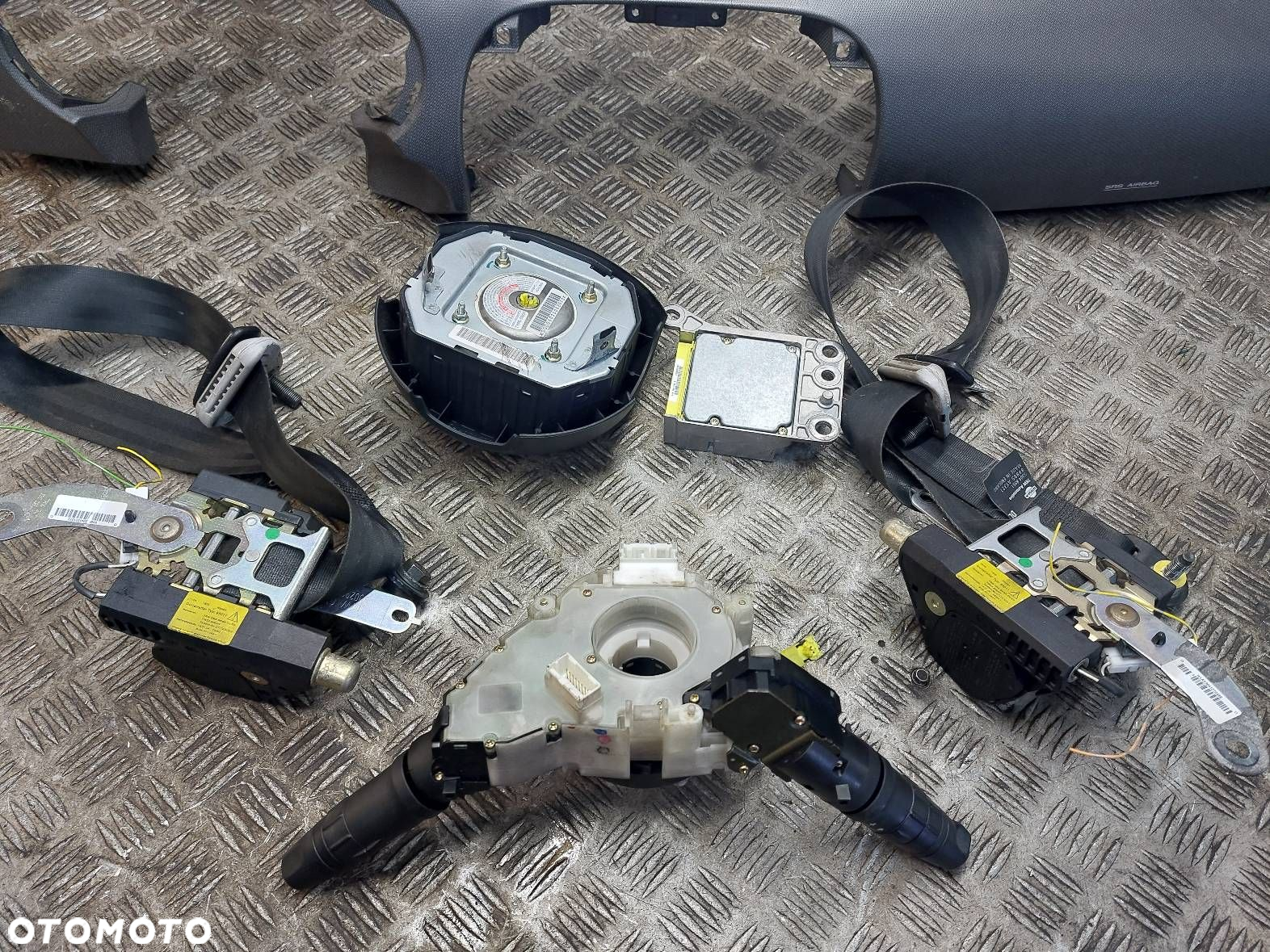 ZESTAW AIRBAG MICRA K12 DESKA KOKPIT PODUSZKI AIRBAG PASY MODUŁ - 6
