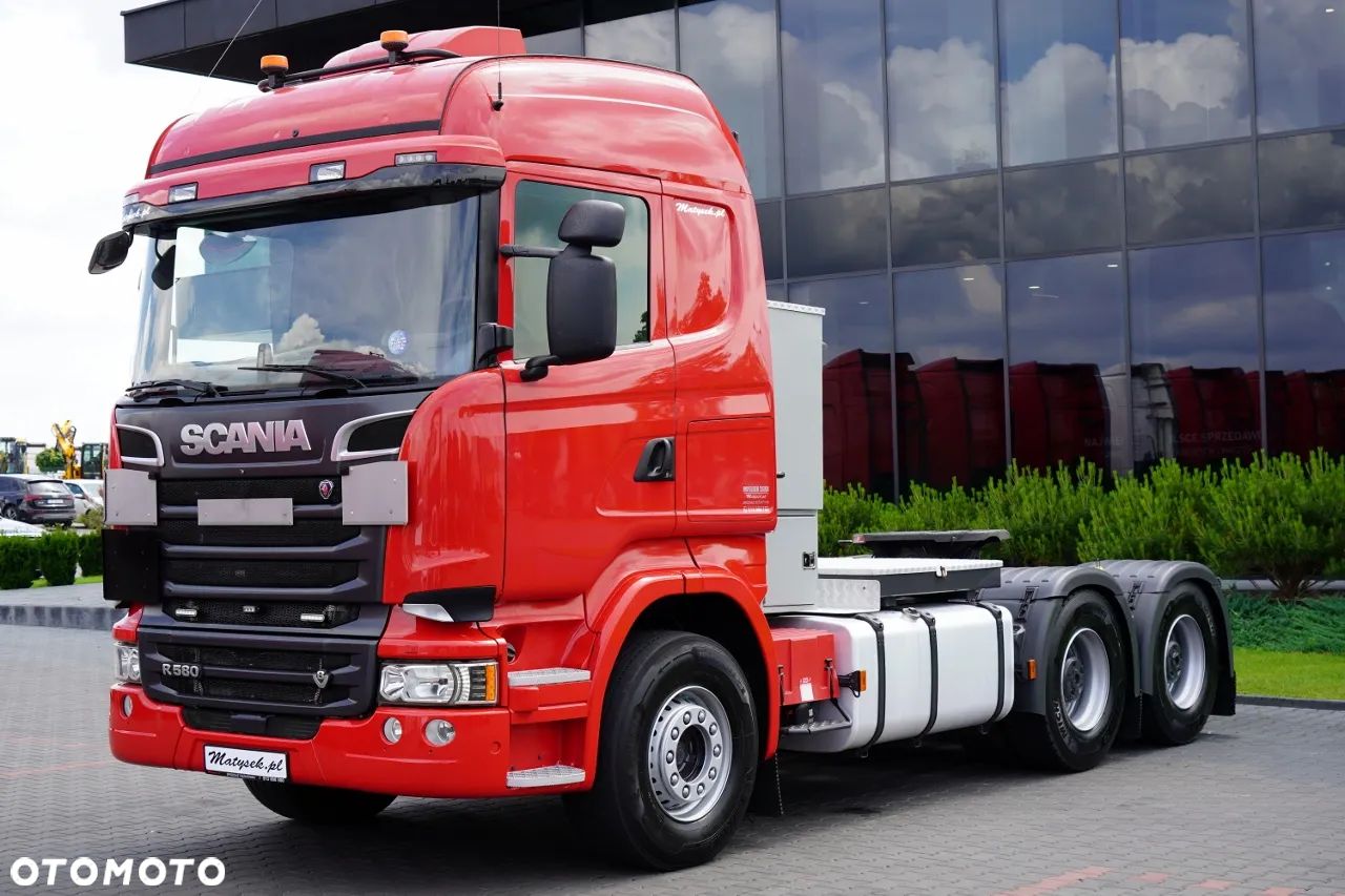 Scania R 580 / V8 / 6x4 / DMC: 150.000 KG / RETARDER / KLIMA POSTOJOWA   / PEŁNY ADR  / 3 OSIOWY CIĄGNIK SIODŁOWY / SPROWADZONY - 1