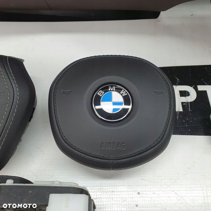 BMW SERIA 7 G11 G12 DESKA ROZDZIELCZA KONSOLA KOKPIT PULPIT PODUSZKI AIRBAG AIR BAG PASY KIT SET - 10