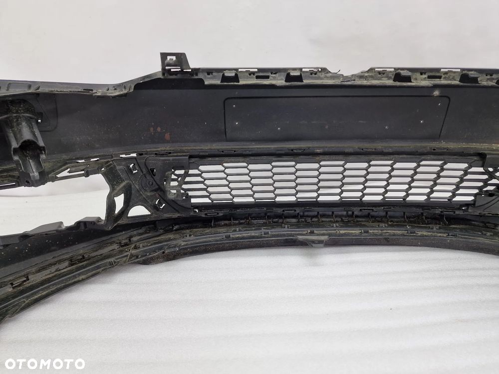 VW POLO 6R0 09- ZDERZAK PRZEDNI PRZÓD NA SPRYSKI + KRATKA ŚRODKOWA + PRAWY HALOGEN + PŁYTA / OSŁONA POD ZDERZAK , NR 6R0807221 , NR AUKCJI NZ1214 - 20