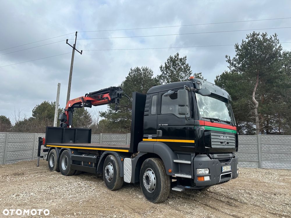 MAN TGA 32.400  8x4 z HDS Palfinger PK29002 + pilot - 3