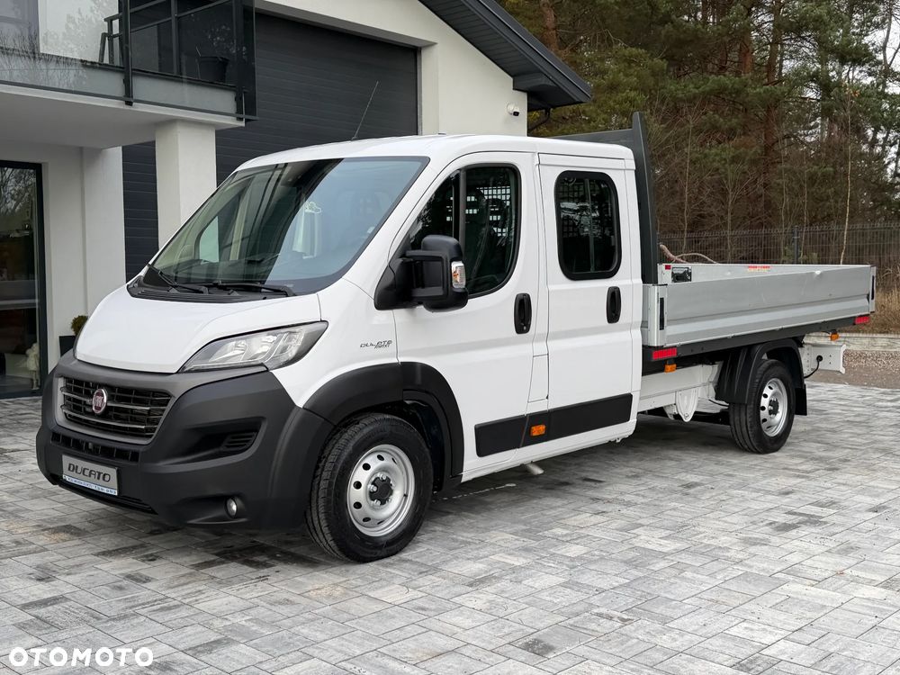 Fiat Ducato Maxi Doka 7 osób / Skrzynia 3.3m / Wzmocniony Koła 16'' / Podwójne resory / Ładowność 1285kg / Bogate wyposażenie / Serwisowany / FV23% / Salon PL - 3
