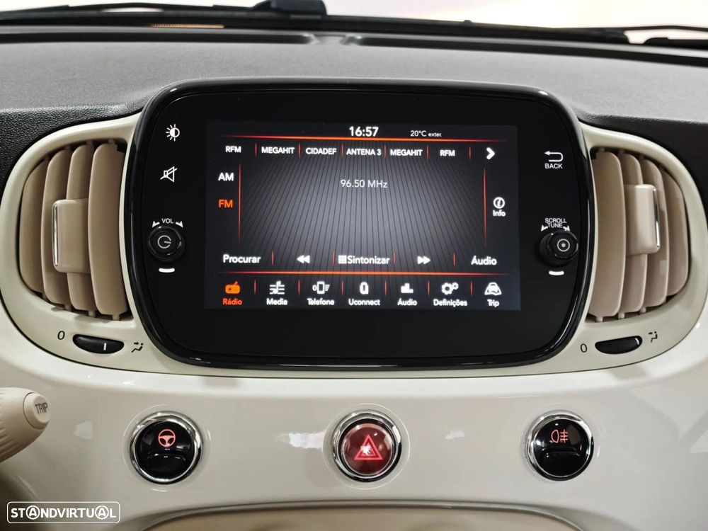 Fiat 500 1.2 Lounge S&S - 8