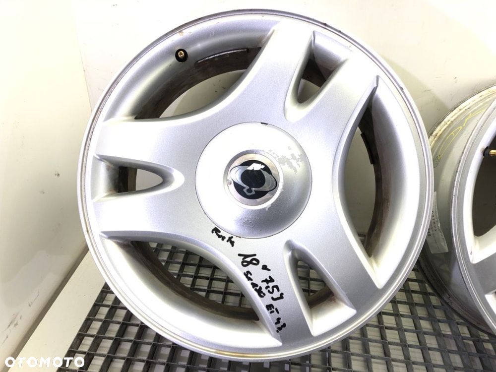 FELGI ALUMINIOWE KOMPLET 18 7,5J 5X130 ET43 ŚRODEK CENTR. 85 - 1043.00 PLN - SSANGYONG KYRON 2005 - - 2