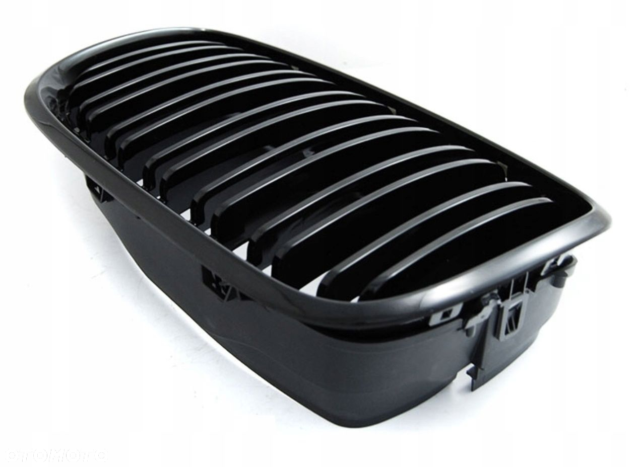 Atrapa Grill Nerka Tuning Black Glossy kpl Bmw X5 e70 X6 e71 - 3