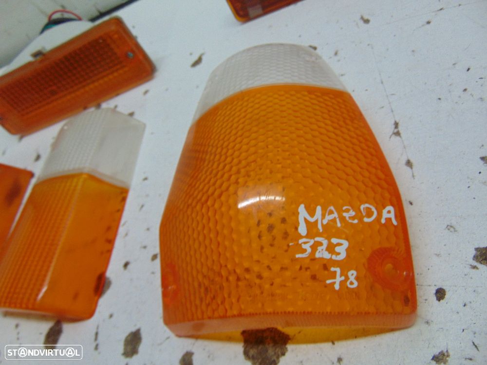 Antigos farolins e vidros de farolim - 5