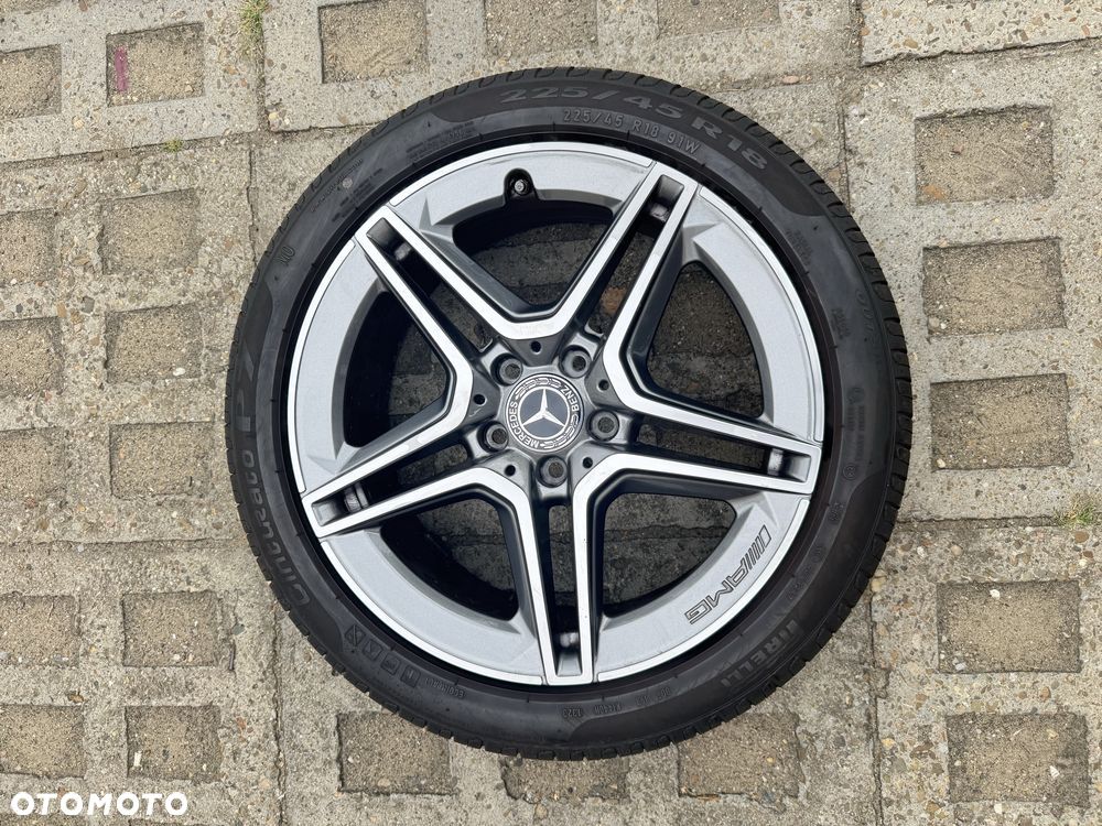 Koła felgi 5x112 R18 Mercedes AMG opony letnie 225/45R18 - 3