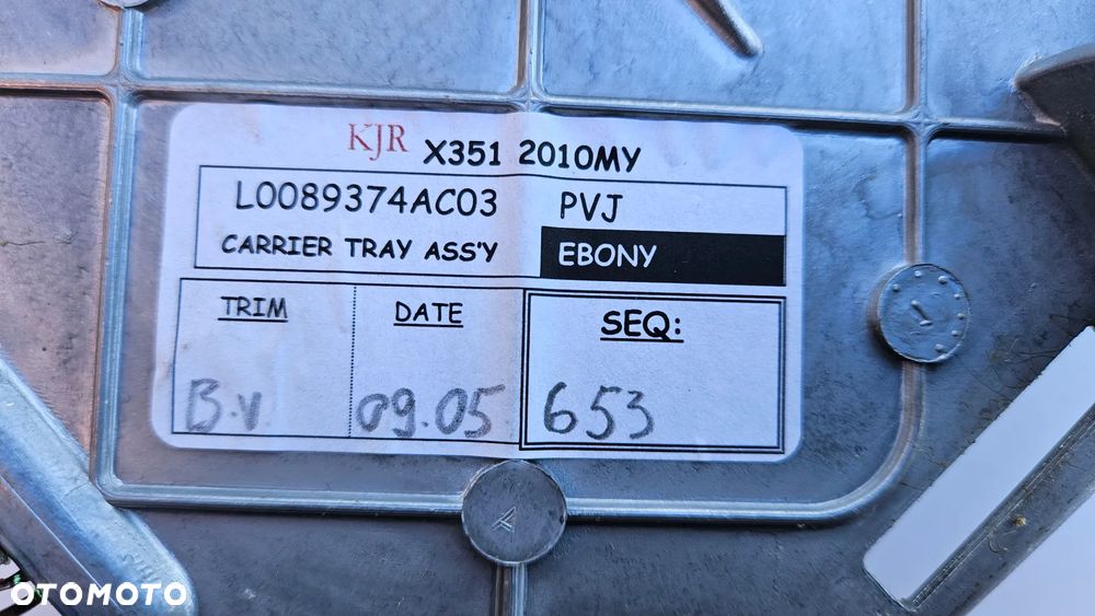 Jaguar XJ 351 Stolik fotela lewego Stolik lewy Oparcie lewe Drewno Stelaż  L0089374AC03 - 6