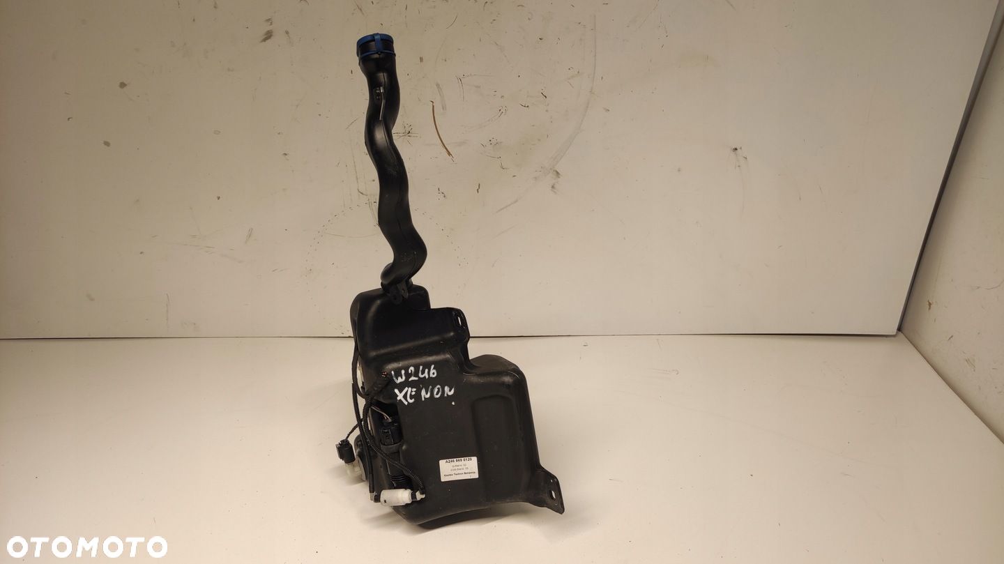 ZBIORNIK PŁYNU SPRYSKIWACZY LAMP XENON MERCEDES W246 A2468690120 - 1