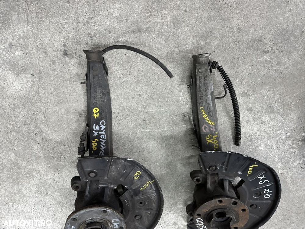 Fuzeta stanga cu rulment AUDI Q7 ,PORSCHE CAYENNE  an 2004-2009 cod 7L0407257A - 3